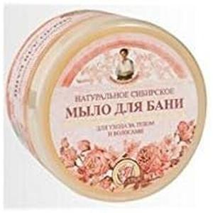 Натуральное травяное мыло Бабушка Агафья с экстрактами цветов для тела и волос 500мл, Reshenie