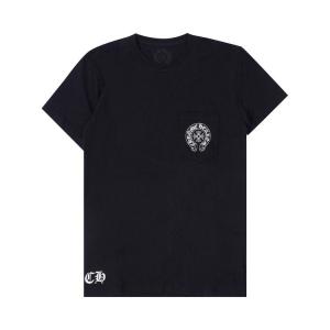 Футболка Chrome Hearts Paris Horseshoe T-Shirt, Black