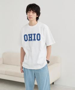 Футболка с анималистическим принтом для колледжа Coen, цвет White