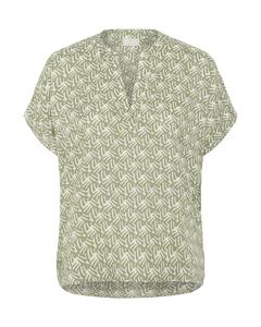 Блуза Kaffe Ano, зеленый