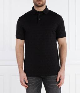 Рубашка поло Emporio Armani, черный