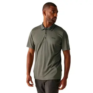 Поло с коротким рукавом Regatta Maverick V, зеленый