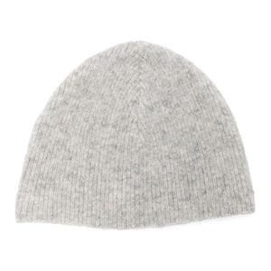 Ребристая вязаная шапка LOW CLASSIC, серый