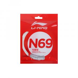 Прочные эластичные струны для бадминтона, 2 штуки LINING, белый