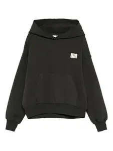 Худи с логотипом Msgm Kids, черный