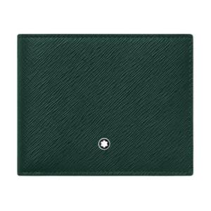 Кошелёк из кожи коровы мужской британский зелёный MONTBLANC