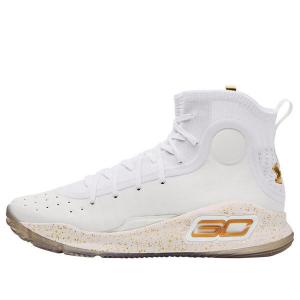 Кроссовки curry 4 retro 'white gold' 2024 Under Armour, желтый