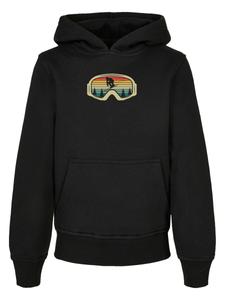 Толстовка F4NT4STIC Retro Skibrille Wintersport, черный
