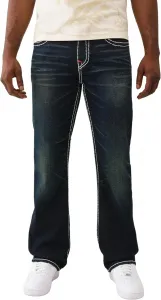 Джинсы True Religion Billy Super T Flap, прямой крой, контрастная строчка