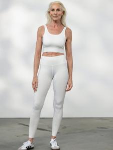 Узкие леггинсы Hey Honey Unicolor, белый