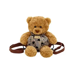 Плюшевая игрушка медвежонок кукла 33 см высота LALABABY