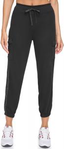 Женские флисовые джоггеры Tommy Hilfiger с боковыми лентами, Black