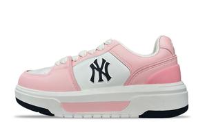 MLB Женские кроссовки Chunky Liner Pink Shadow Trend Trail с низким верхом, устойчивые к истиранию, розовые, белые