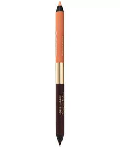 Дымчатая и яркая подводка для глаз Kajal Duo Estée Lauder, цвет Dark Chocolate/rich Bronze