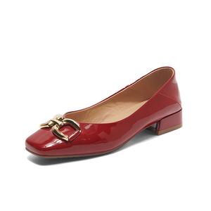 Женские повседневные туфли PT'SON, экрю, высота каблука 2,6 см