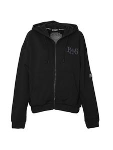 Толстовка Лилия, черная, унисекс Roberto Geissini