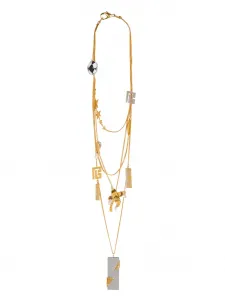 Декорированное колье Miami Balmain, золотистый