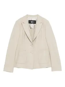 Блейзер с заостренными лацканами Luisa Cerano, светло-бежевый