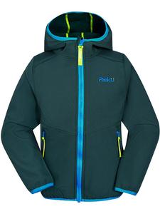 Куртка софтшелл Peek U, темно-зеленый