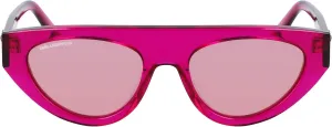 Солнцезащитные очки Karl Lagerfeld 6043s ярко-фиолетового цвета/CAT2, 086 Fuchsia Transparent