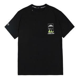 Футболка унисекс черная CORALIAN