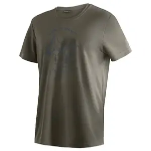 Футболка с коротким рукавом Maier Sports Dieter Print, зеленый