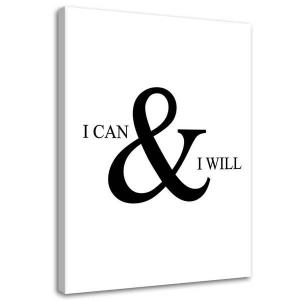 Фрески Feeby Motivierende Sprüche, черно-белый