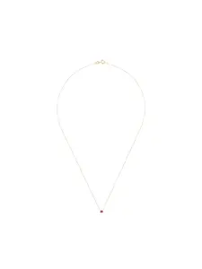 Золотое колье с рубином Wouters & Hendrix Gold, золотой