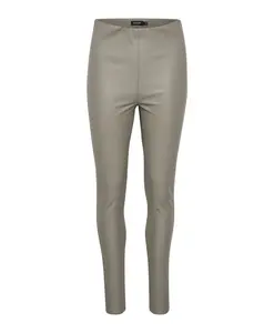 Леггинсы из искусственной кожи пятнистого цвета с эластичным поясом Soaked In Luxury, серый