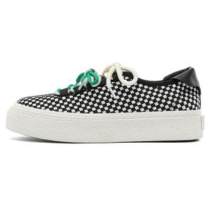 Износостойкие низкие мужские кроссовки Lin Feng, Black White Plaid