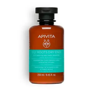 Шампунь для волос Oily Roots Dry Ends Champú Equilibrante Apivita, 250 ml