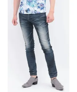 Tornado mart 3d винтажные джинсы скинни, цвет Navy
