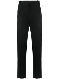 Зауженные брюки строгого кроя Alexander McQueen, черный