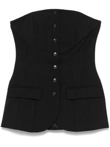 Топ Jacqui Corsage HERSKIND, серый