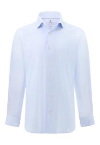 Рубашка на пуговицах классического кроя Boggi Milano, светло-голубой