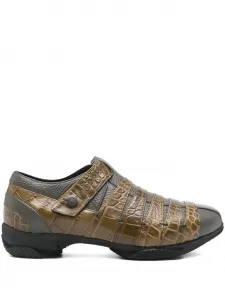 Кожаные лоферы Kiko Kostadinov, зеленый