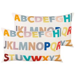 Декоративные подушка Beliani, 30x50 см, многоцветный