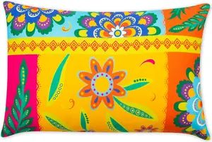 Декоративная подушка Gipsy Soul, хлопок, 45x30 см, разноцветная Excelsa