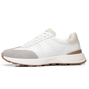 Повседневные мужские кроссовки низкие белые 15 MINS