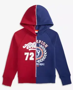 Мальчики 5-20 Split Graphic Лонгслив с капюшоном Epic Threads, синий