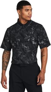 Мужская футболка-поло Under Armour Golf UA Isochill Edge, черный/темно-серый