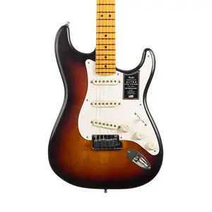 Fender American Ultra Luxe Vintage '50s Stratocaster из клена - 3-цветный сунберст