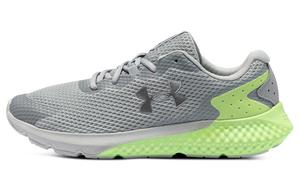 Кроссовки Charged Rogue 3 для бега мужские с низким верхом серые/зеленые Under Armour