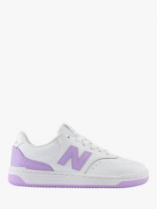 Детские кроссовки B80 Court New Balance, White/Purple