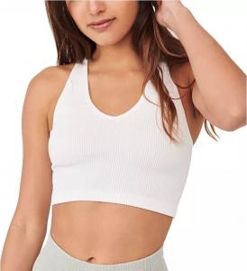 Женская укороченная майка Free Throw FP Movement, белый