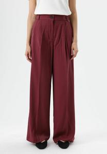 Брюки D.MoRo HIGH WAIST, Burgundy/Bordeaux