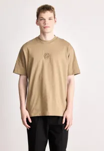 Базовая футболка tames Boss, Dark Beige