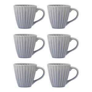 Чашка Bloomingville Latina 6 шт, 9x9x9 см, светло-голубой