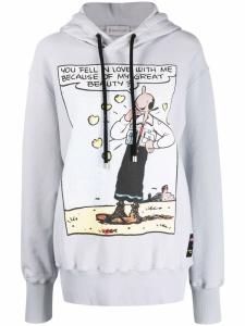 Moncler худи Olive Oyl, синий