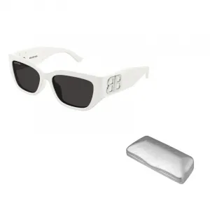 Balenciaga Прямоугольные солнцезащитные очки в оправе, White